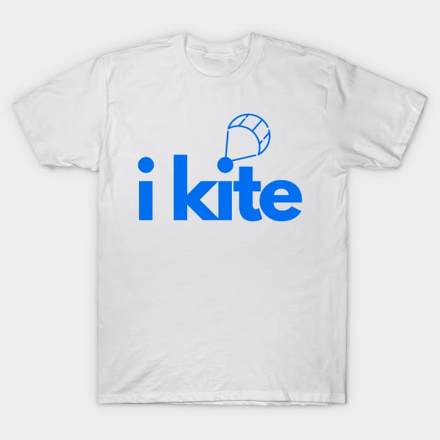 iKite Blue T-Shirt by robinsonkite